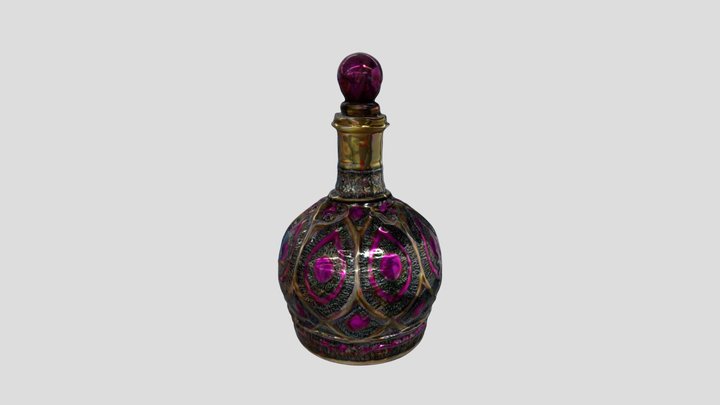 Fancy Perfume Bottle 3D Model