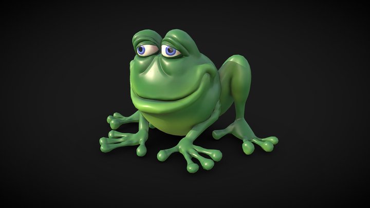 Frog 3D Model