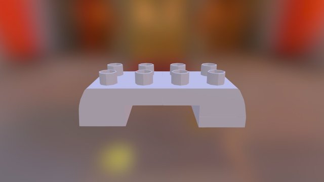 LEGO DUPLO PIECE 3D Model