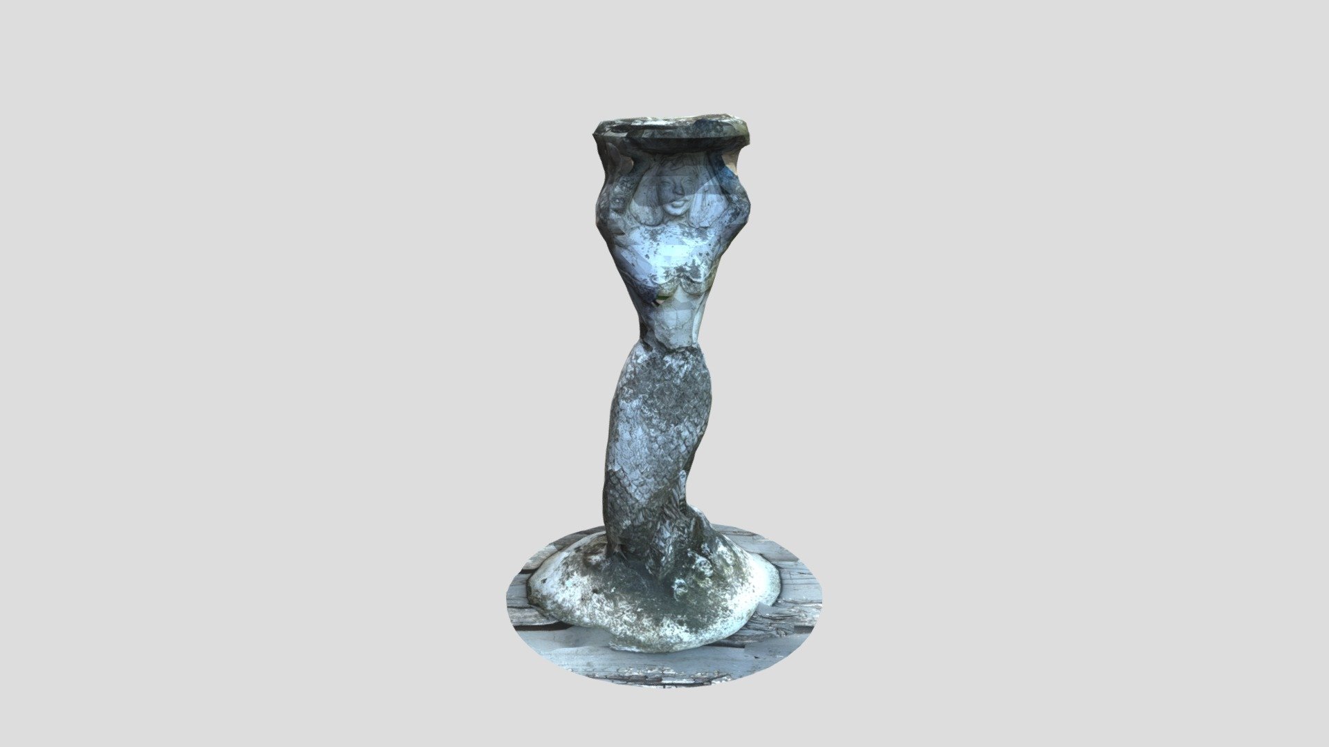 Mermaid, garden statue