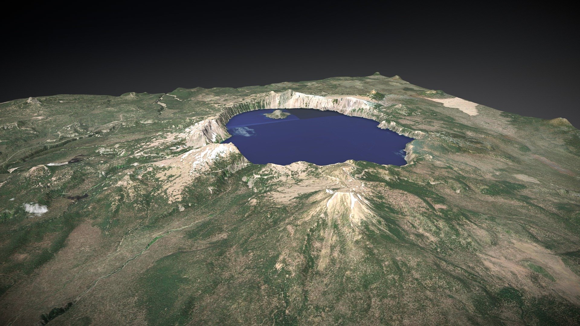 Crater Lake, Oregon, USA (x2)