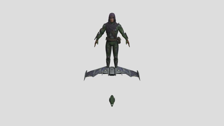 Green Goblin No Way Home 3D Model