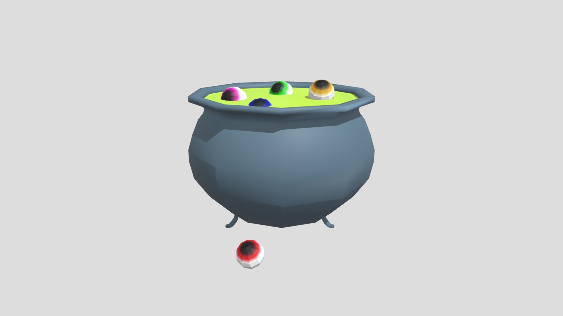 Caldeirão de Olhos - Cauldron of Eyes - Download Free 3D model by ...
