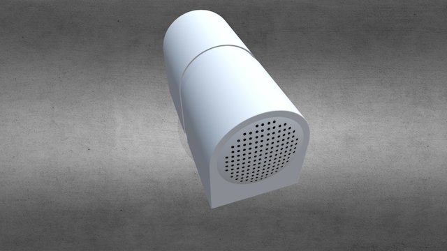 Foto Gong Empfänger 23-410 - Außen 3D Model