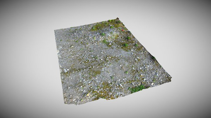 gravel ground 3D Model
