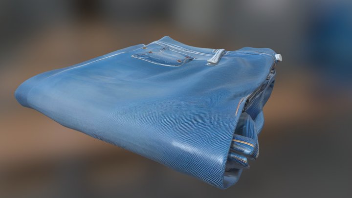 Denim Doblado IA – Modello 3D gratuito STL