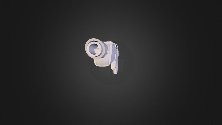 Lasgun_OBJ 3D Model