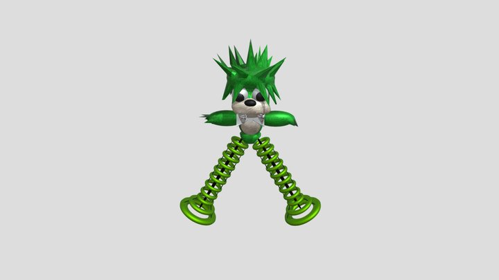 Springo(WITHOUT BONES) 3D Model