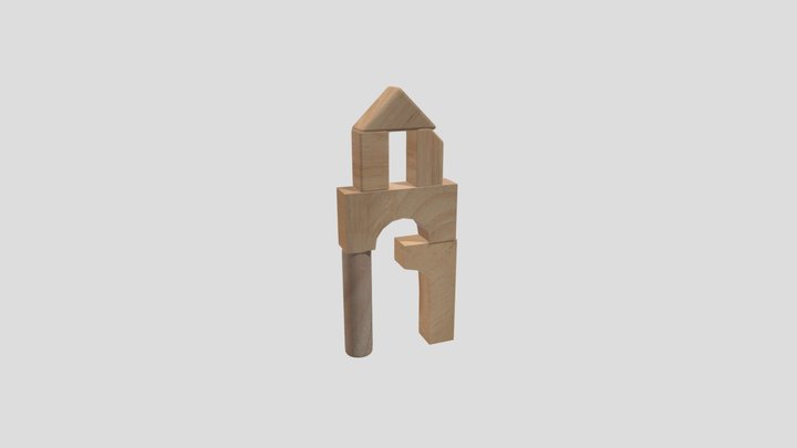 CastleBlock 3D Model