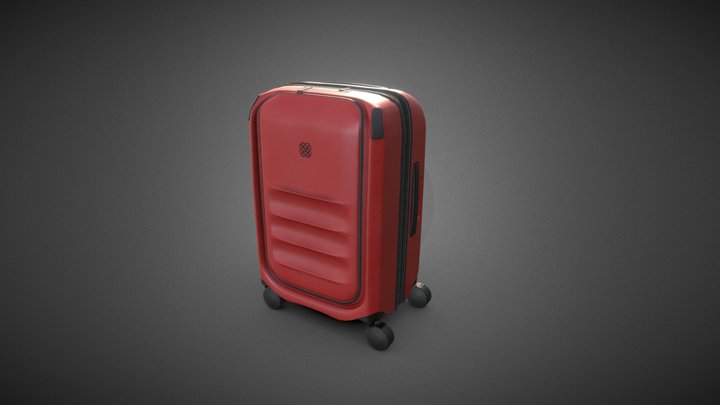 Suitcase #2 3D Model