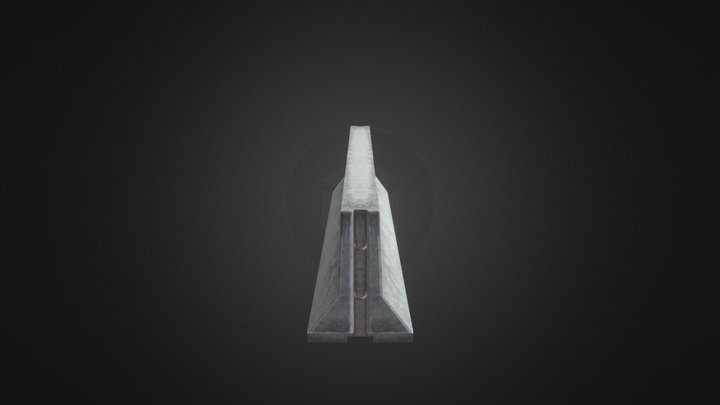 Concrete_Barrier 3D Model