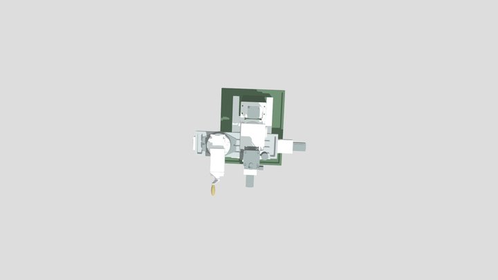 Vertical milling machine 3D Model