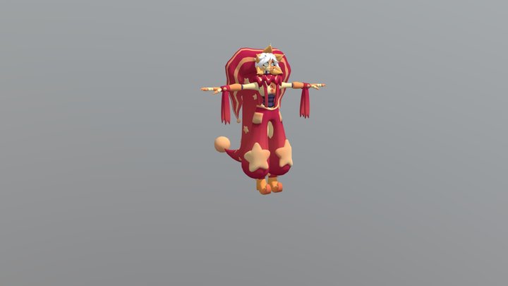 Astral Attendant Base 3D Model