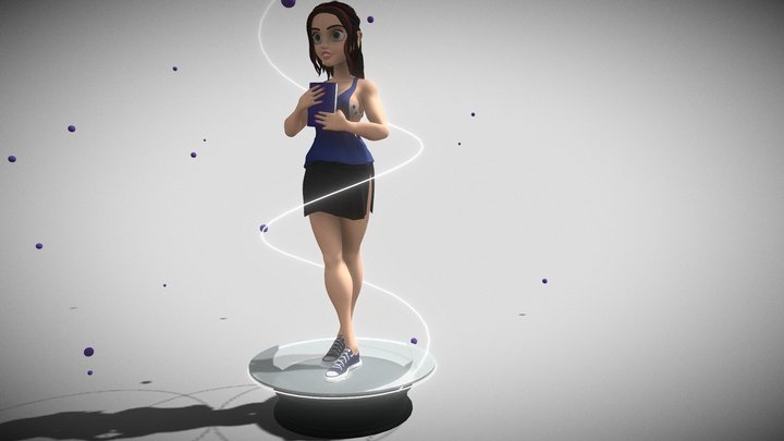 Gilrfriend_model 3D Model