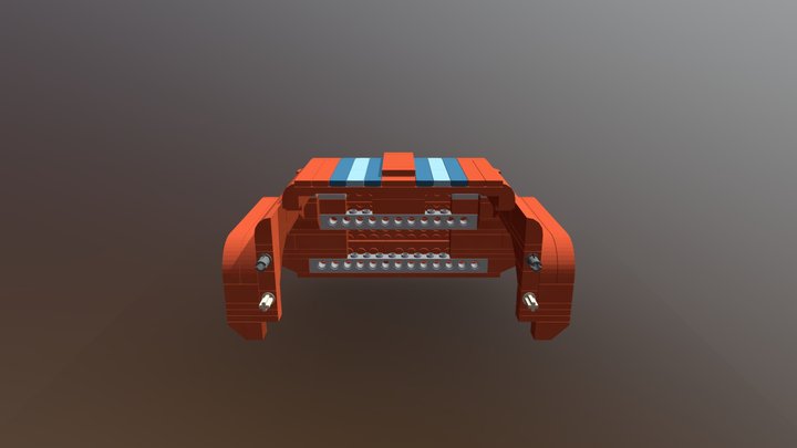 5.00 SCORPIOS HILLCLIMB - Front Mask 3D Model