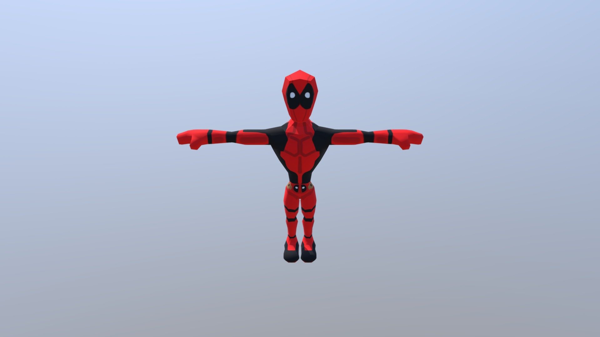 3D-W14- Dead Pool - 3D model by Hanhan Lin (@HanhanLin) [0e753de ...