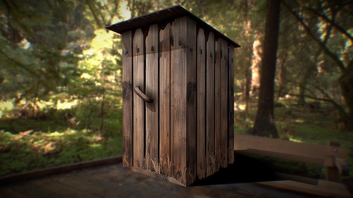 Old Wooden Toilet (House 2)