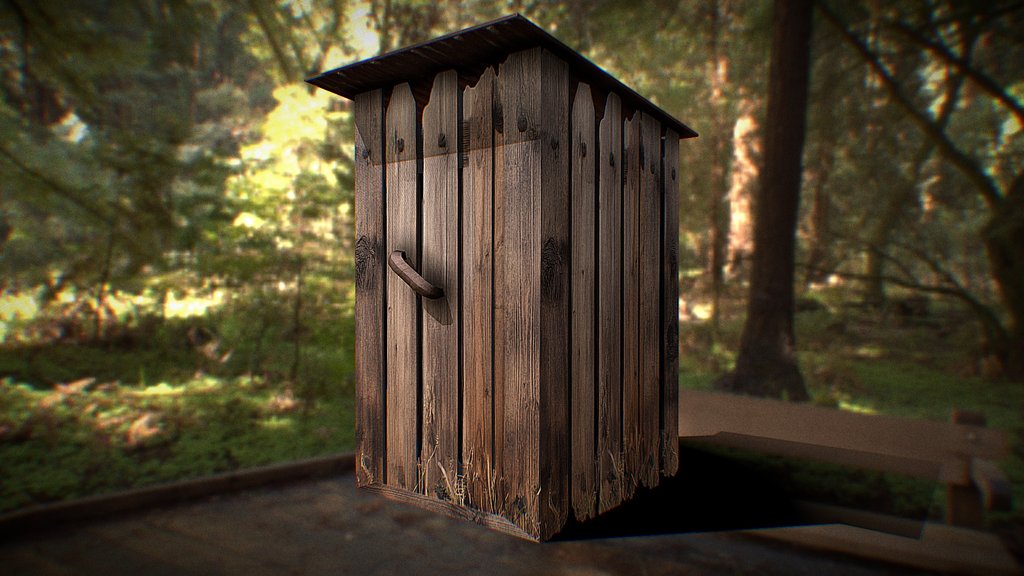 Old Wooden Toilet (House 2)