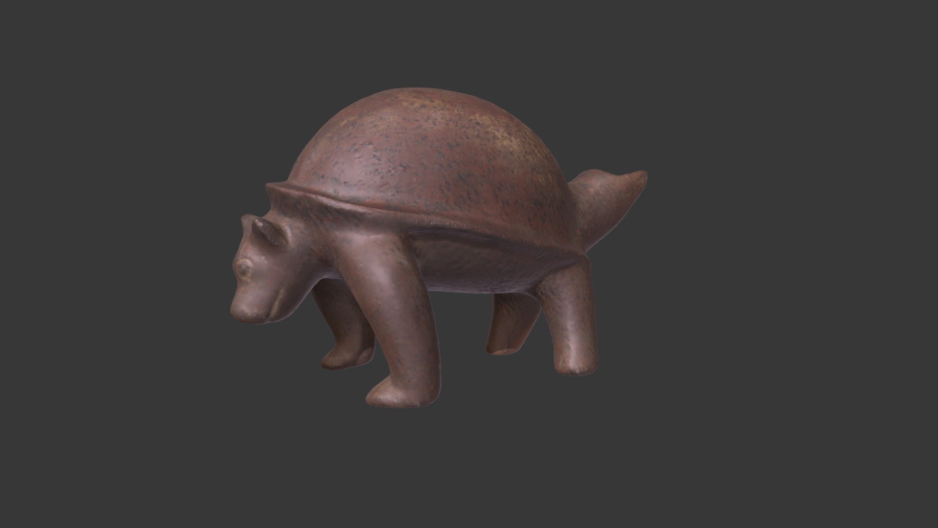 Ceramic Armadillo