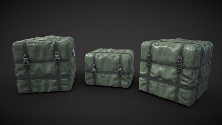 Street Strapped Box Set 3D Model