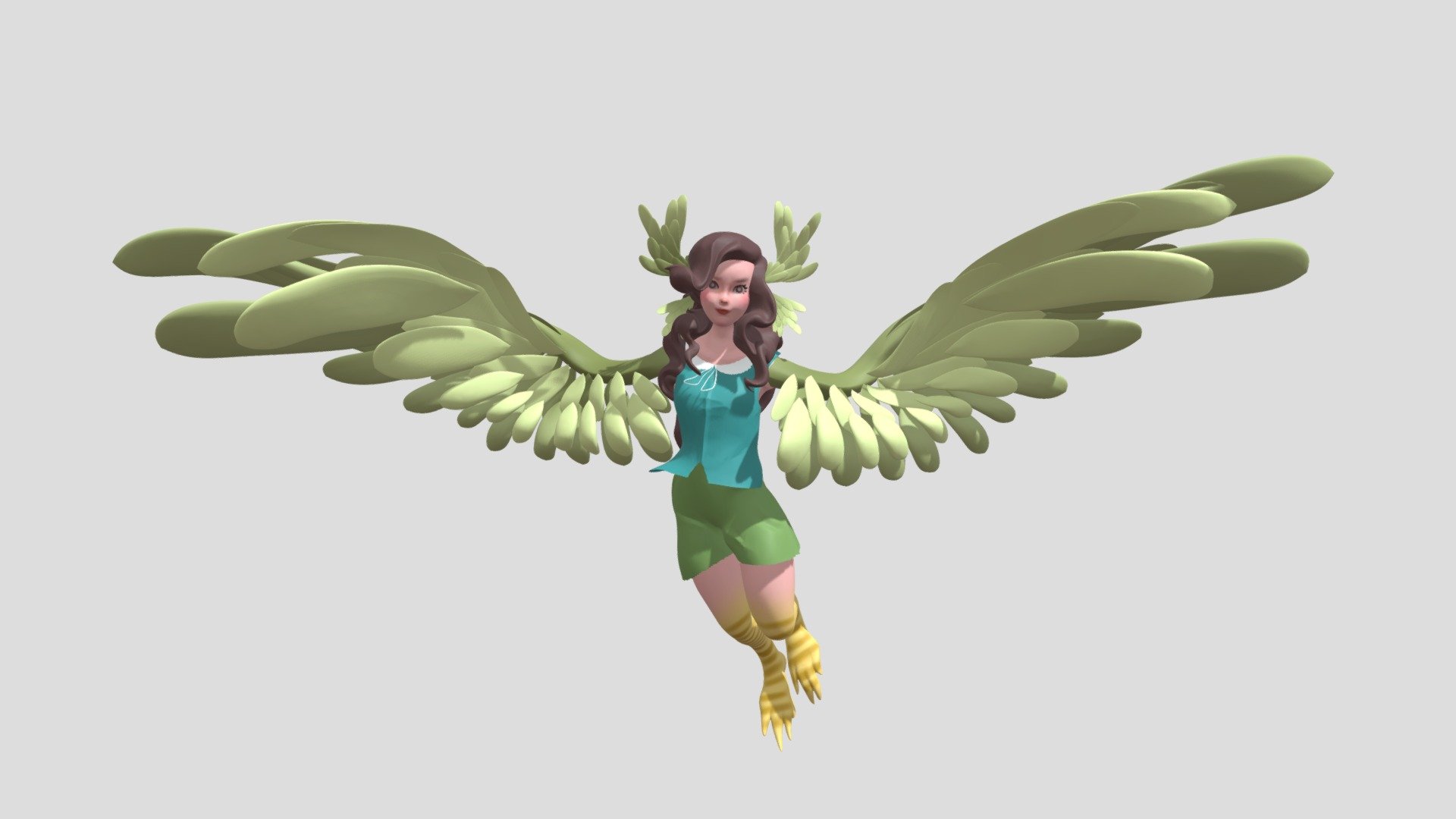 Harpy - 3D model by Sanjou [0e77de7] - Sketchfab