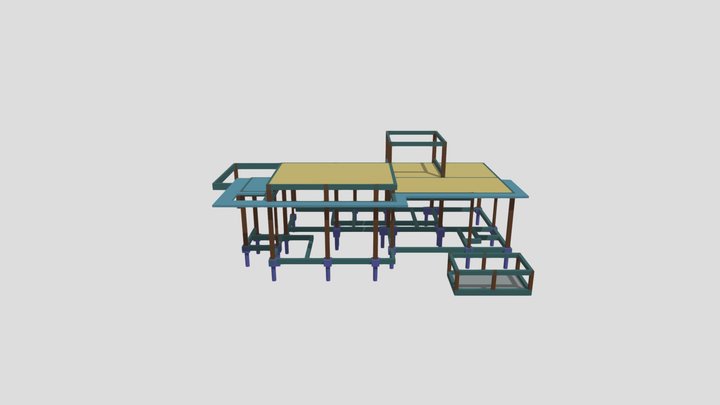 Residência EE - Condomínio San Pedro 3D Model