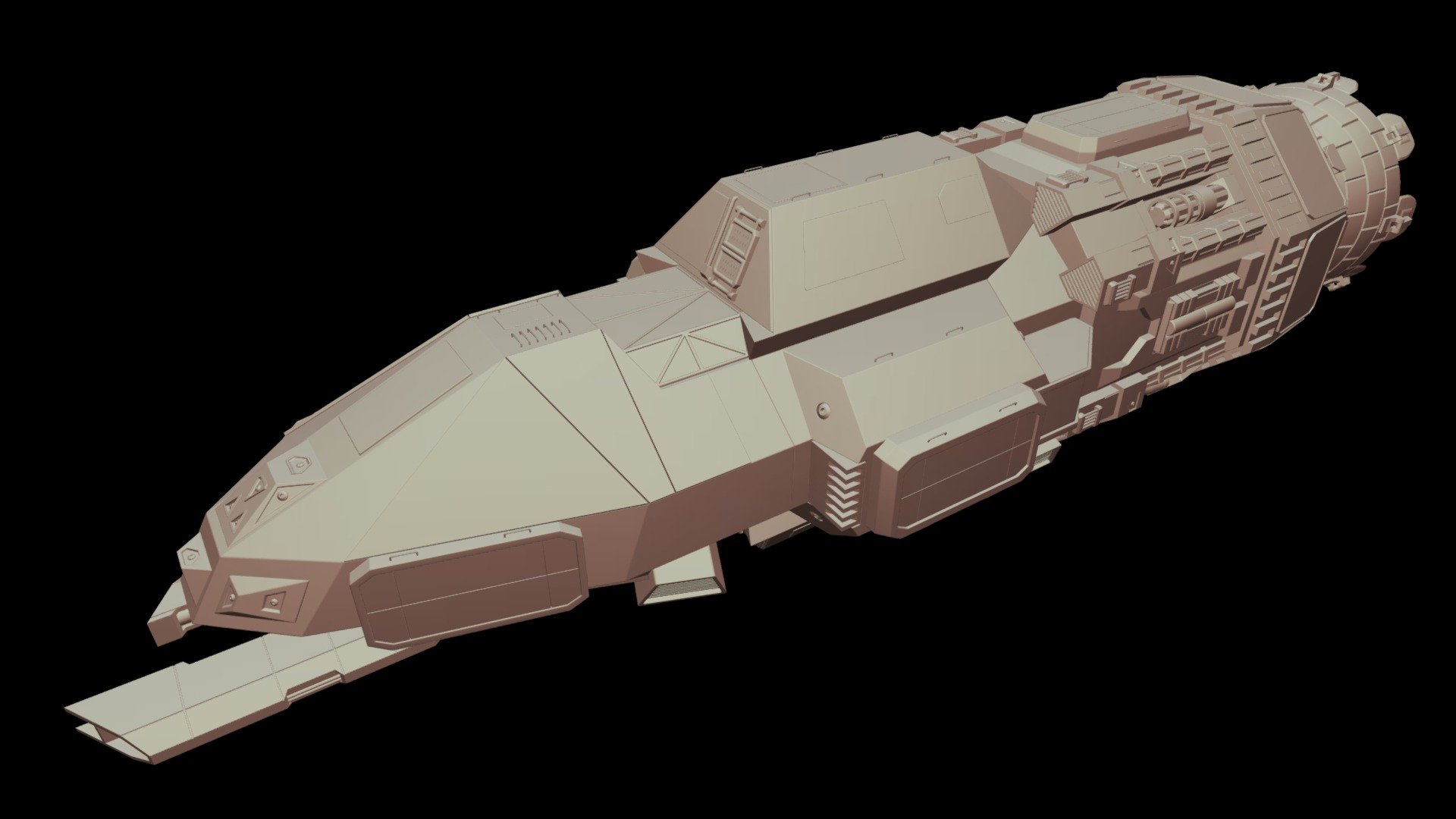 MCRN Corvette Class Light Frigate - Download Free 3D model by Austrian ...