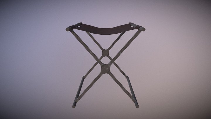Roman Chair V2 3D Model