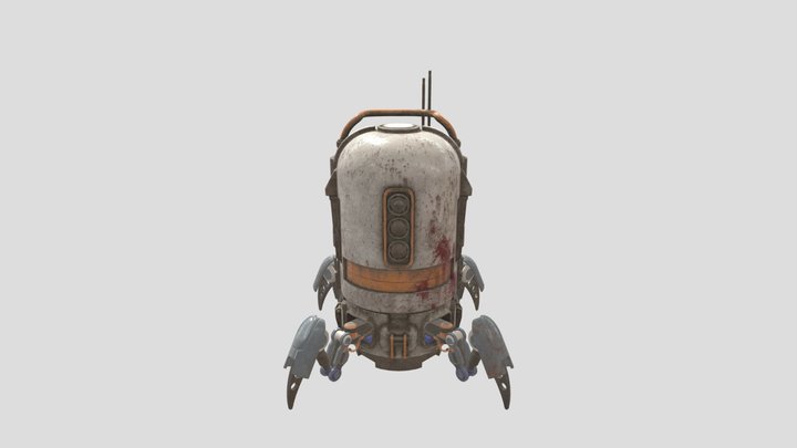 MEDA110 Spider Robot 3D Model