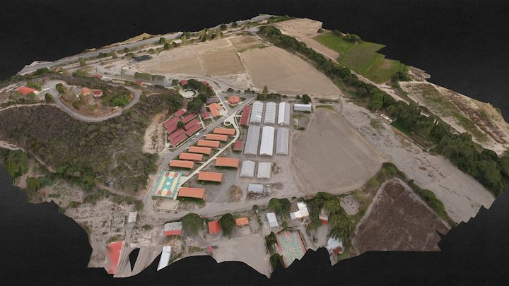 Valle de  Quibor, Lara, Venezuela 3D Model