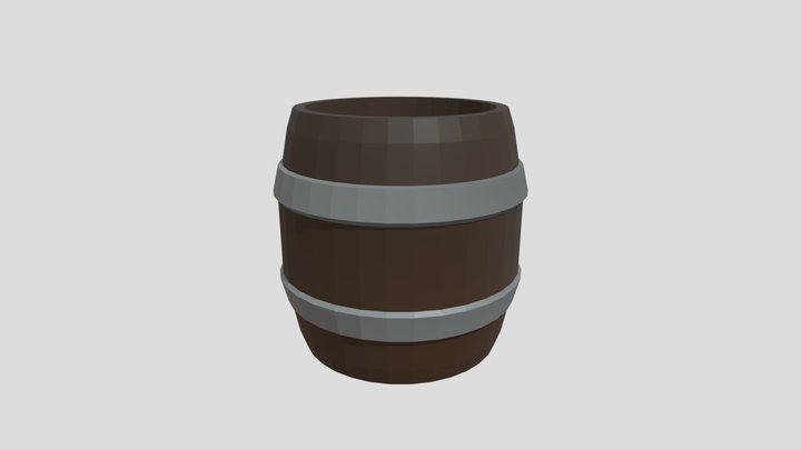 BARRIL VAZIO / EMPTY BARREL 3D Model