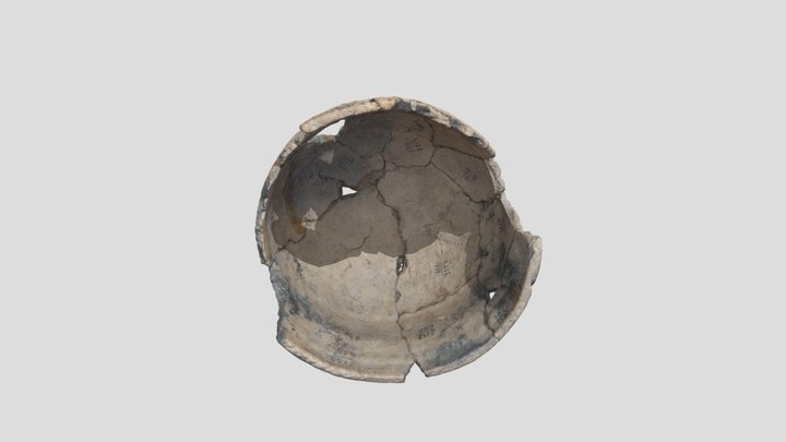 Сосуд. Керамика. РЖВ 3D Model