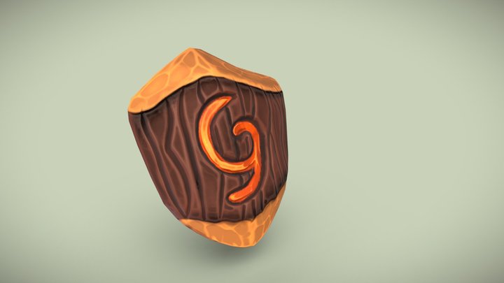 Deku Shield - OOT 3D Model