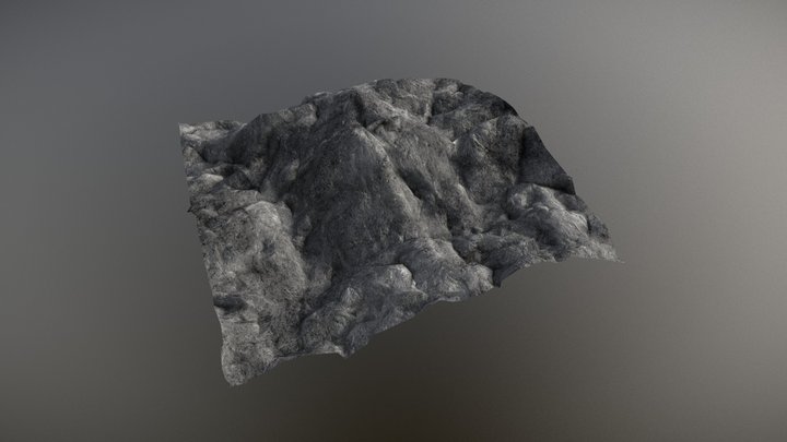 Rock granite tileable 3D Model