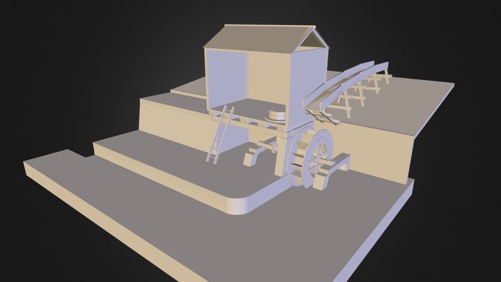 Moulin à Eau #2.5 3D Model