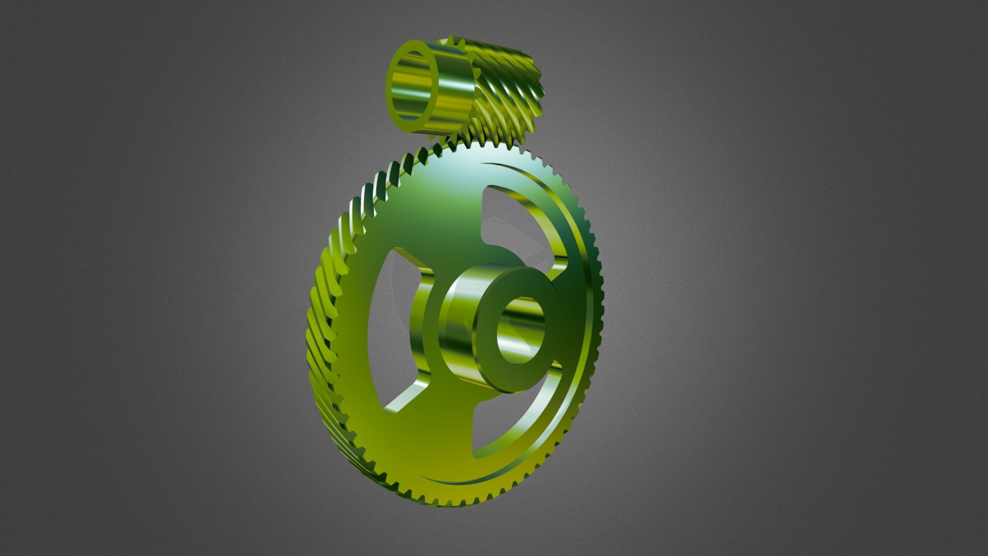 Crossed Helical Gears Download Free 3D model by YngvarStudio
