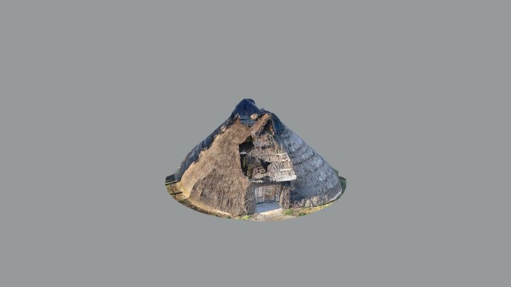 竪穴式住居 3D Model