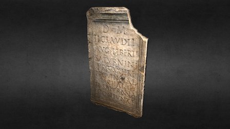 Roman Slab 3D Model