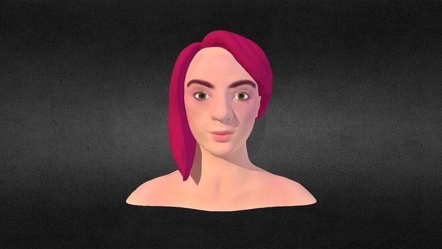 Young woman 3D Model