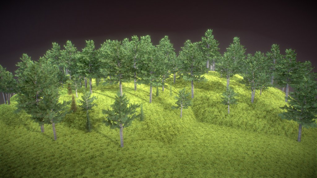 Trees - A 3D model collection by salsabeel.ali007 - Sketchfab