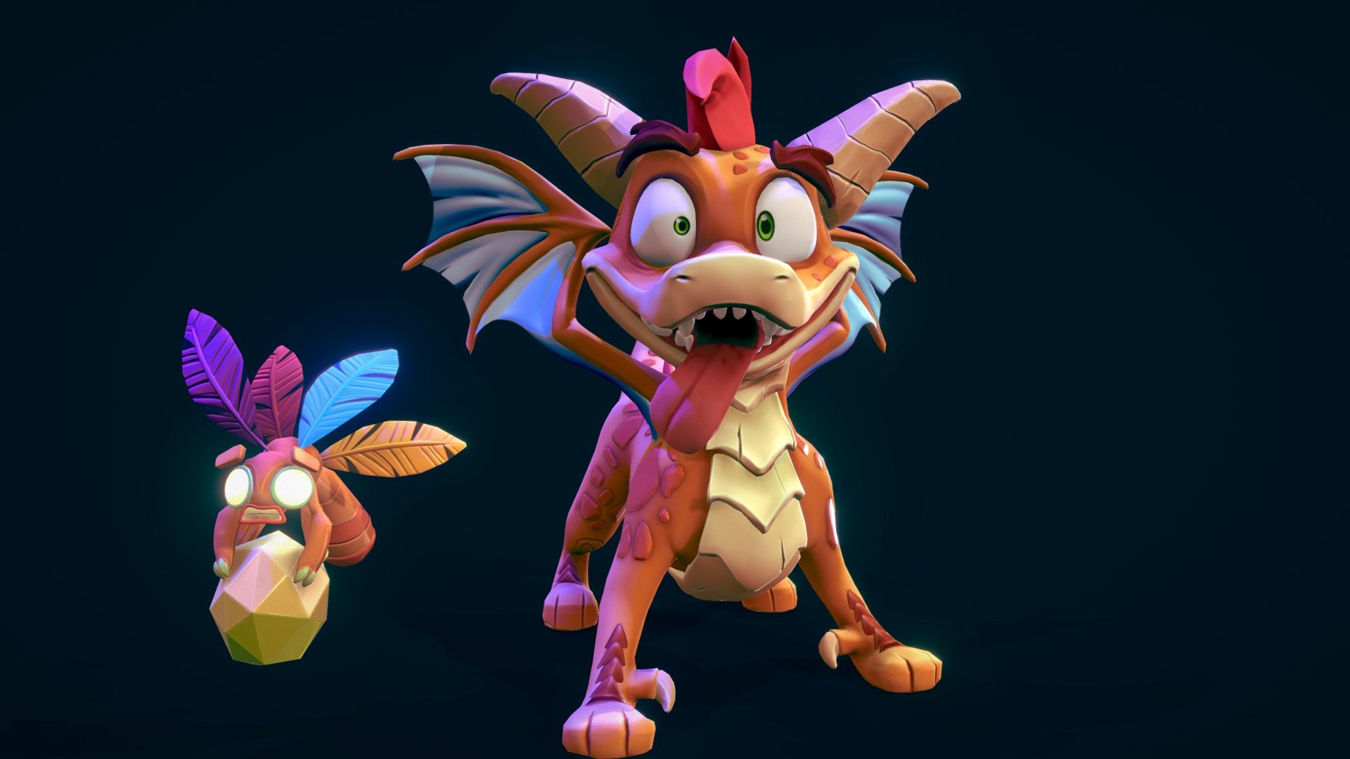 Sprash Dragdicoot — Sketchfab embed 3D viewer