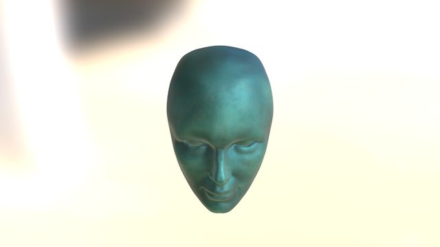 ZENSKA GLAVA 3D Model