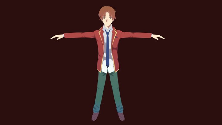 Kiyotaka Ayanokōji 3D Model