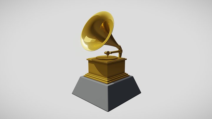 Grammy Award 3D Model