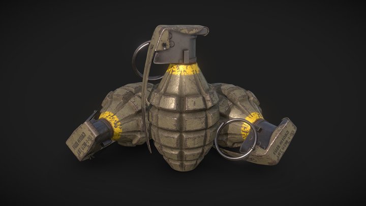 MK2 Grenade – Modello 3D gratuito STL
