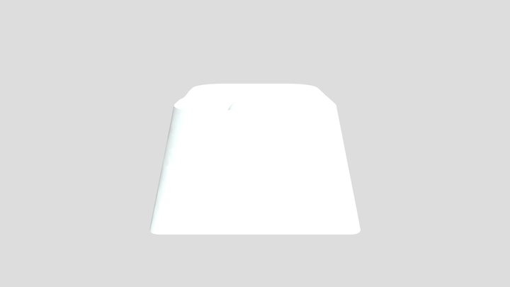 Neutral Finger Position Marked Keycap 3D Model