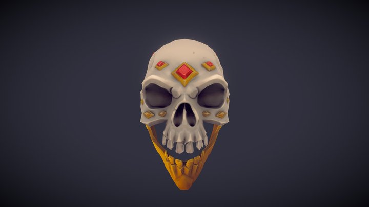 Sea of Theives - Skull 3D Model
