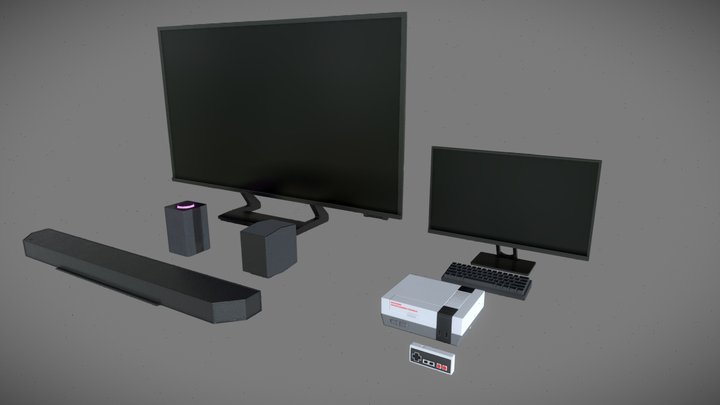 Bedroom and workspace electronics kit