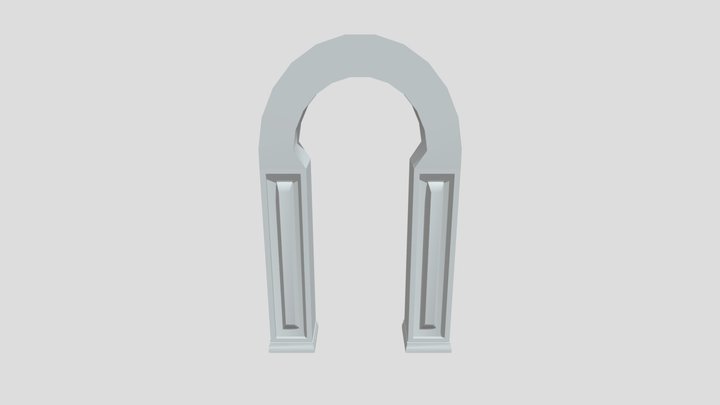 Course Work Arch 3D Model