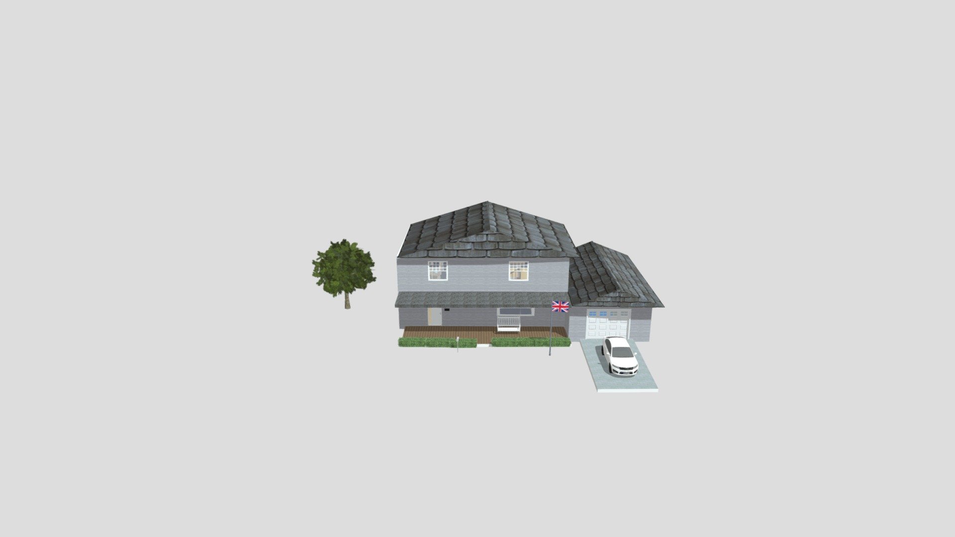 A really nice house — Sketchfab embed 3D viewer